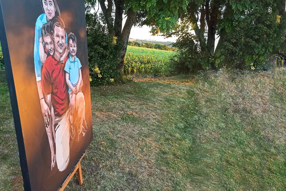 Live Painting, France