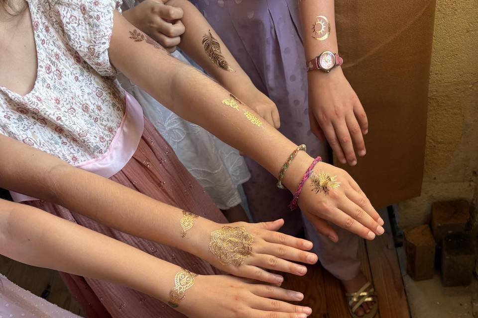 Tatouage éphémère