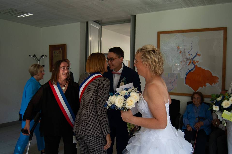 Dans la mairie