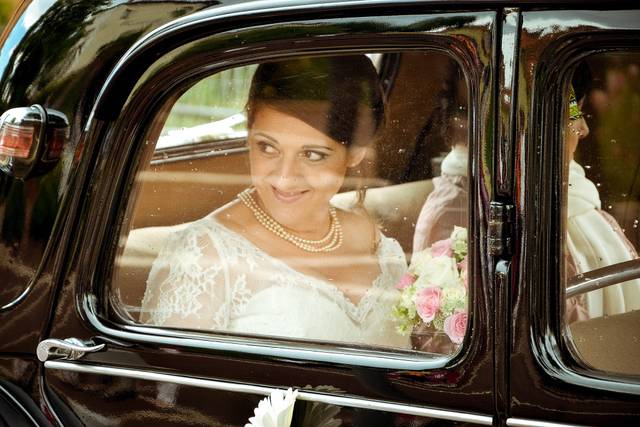 L'arrivée de la mariée