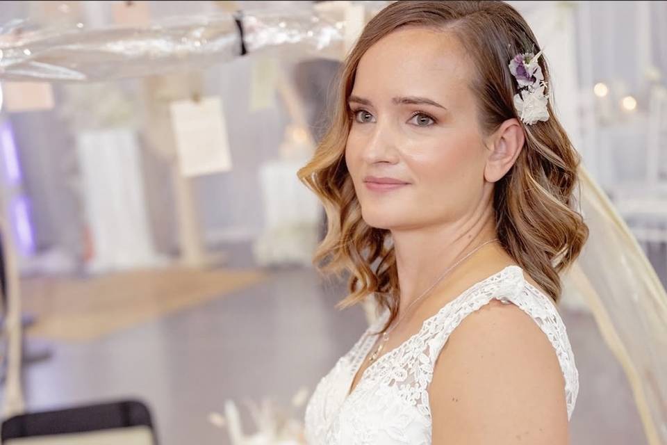 Mariée lumineuse