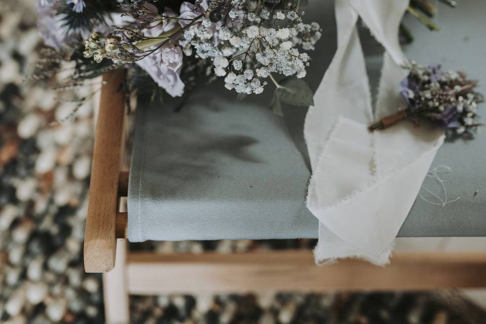 Bouquet de la mariée de Elodie