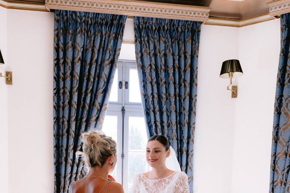 Préparatifs mariée