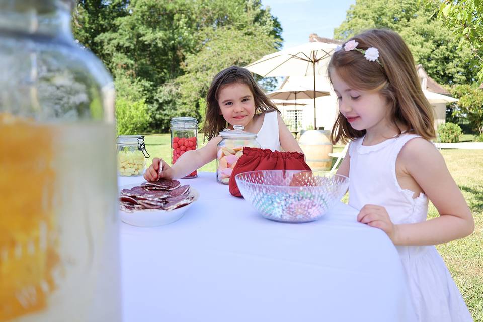 Table des enfants