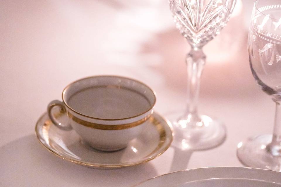 Table chic et romantique
