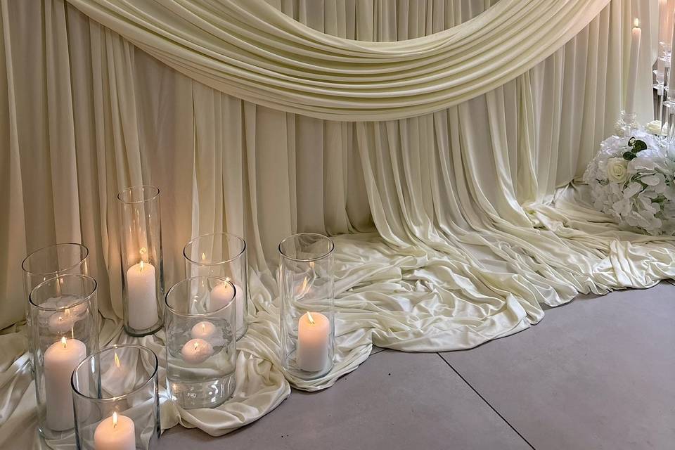 Table d’honneur élégante