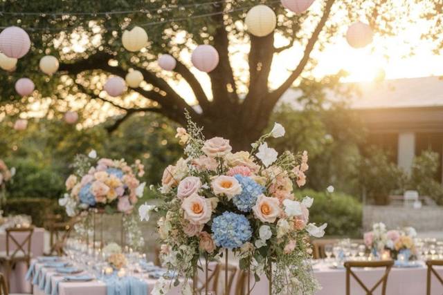 Mariage Bleu Pastel