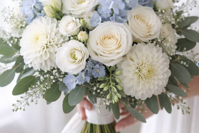 Bouquet Blanc Bleu