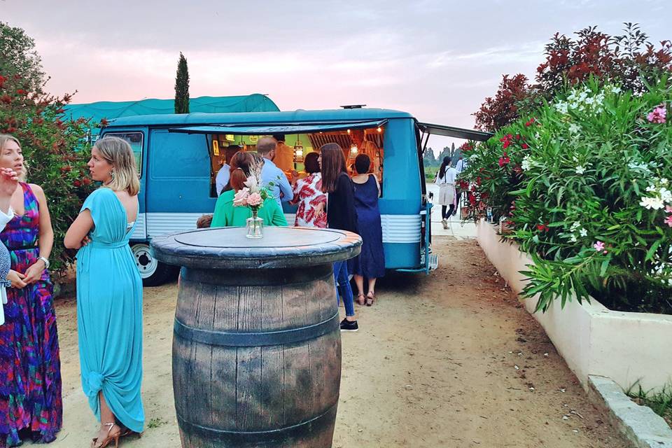 Food truck corse mariage
