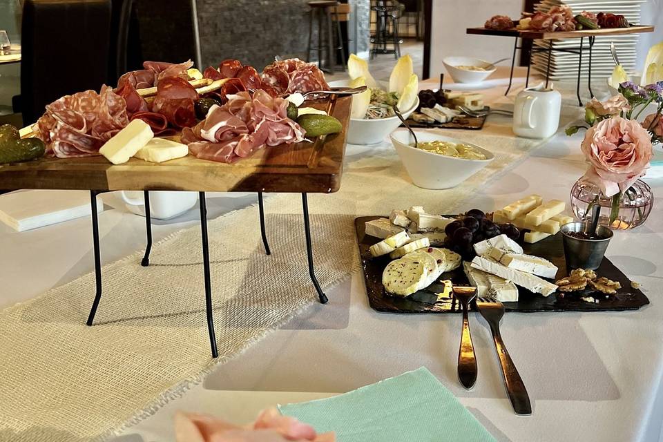 Buffet charcuterie fromage