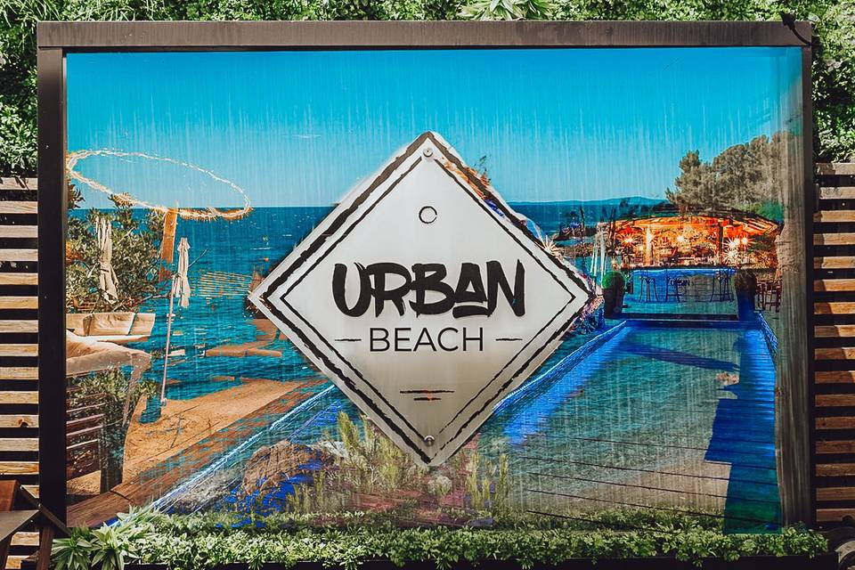 Urban beach