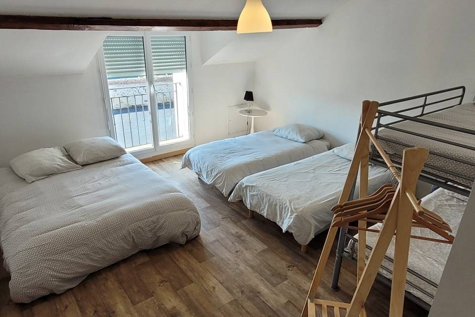Chambre 6 personnes indépendan