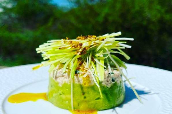 Tartare avocat tourteau