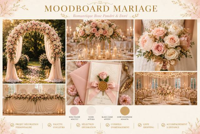 Moodboard mariage