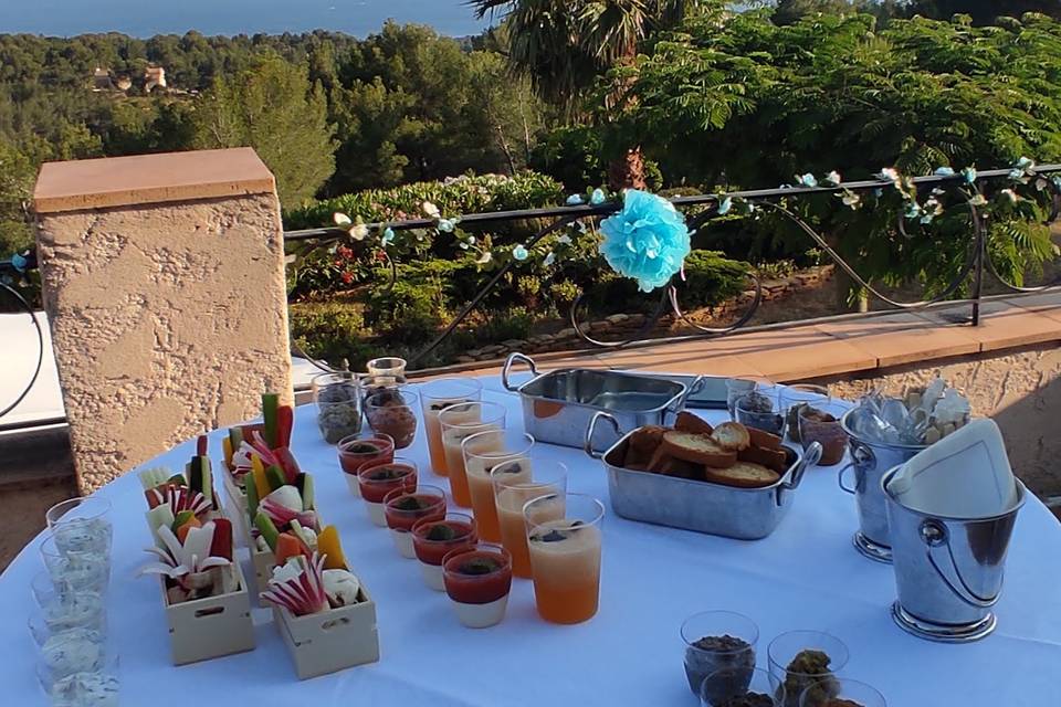 Côté cocktail mange debout