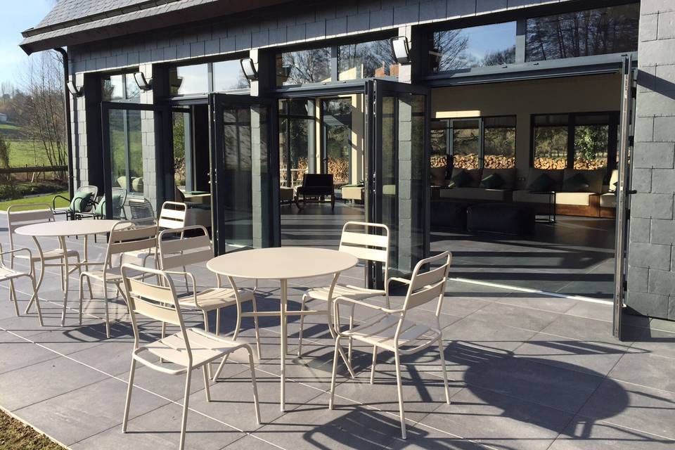Terrasse haute