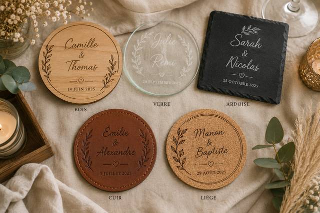 Dessous de verre souvenirs