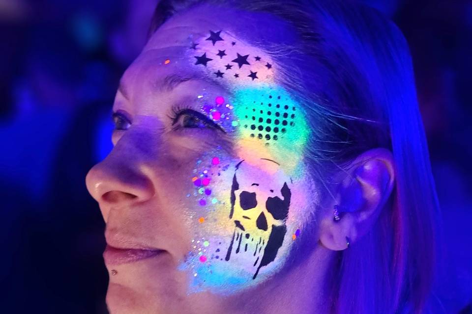Maquillage fluo