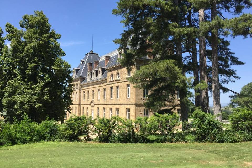 Vue sur le château