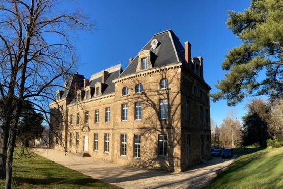 Panoramique vue d'hiver