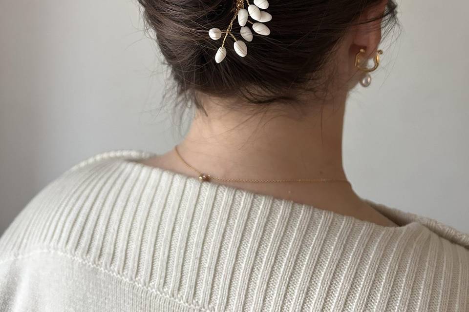 Chignon banane