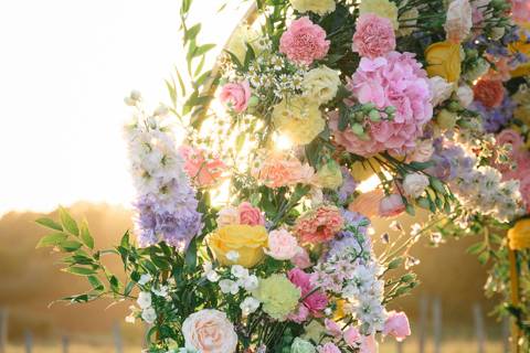 Arche de fleurs