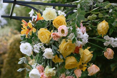 Arche de fleurs