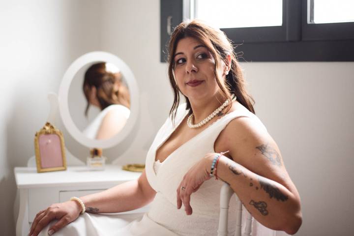 Préparatifs mariée
