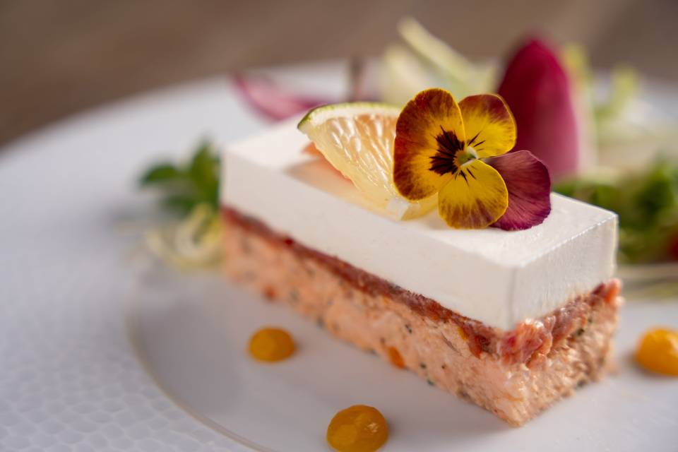 Millefeuilles de saumon