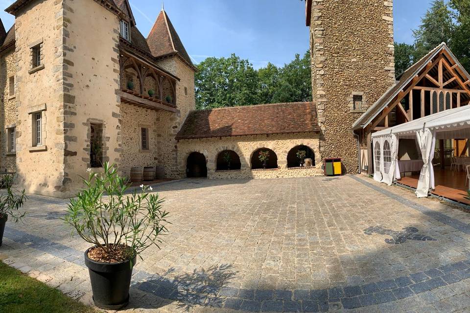 Terrasse chapiteau