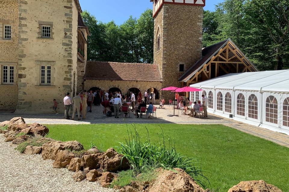 Terrasse chapiteau
