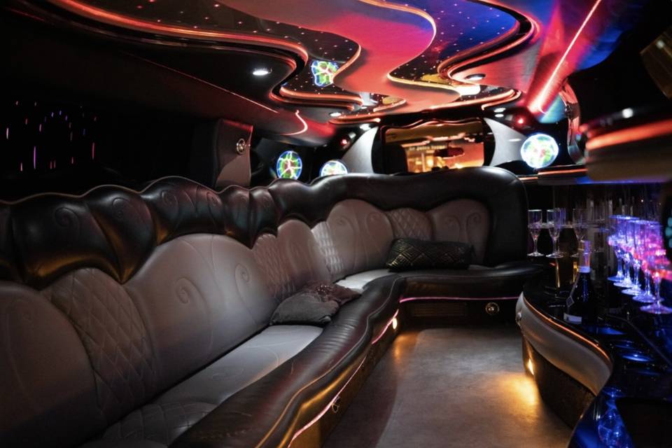 Hummer Limousine intérieur