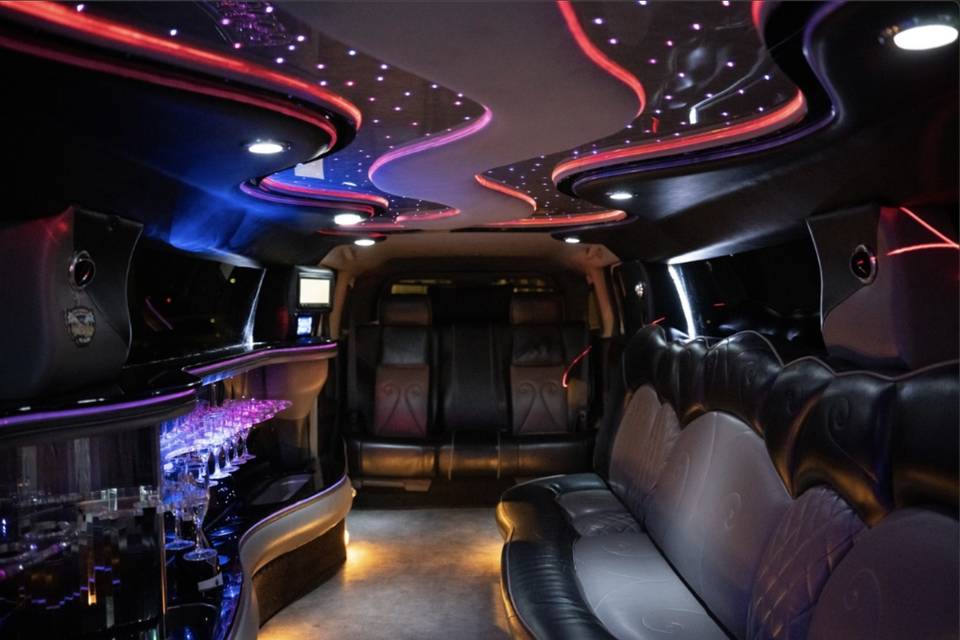 Hummer Limousine intérieur