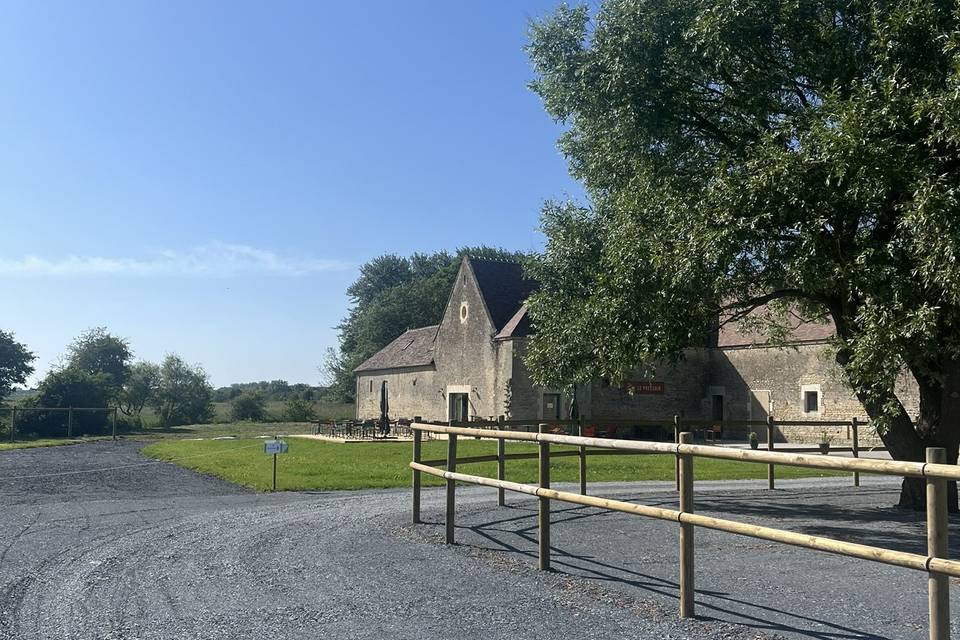 Entrée domaine Ferme du Hôme