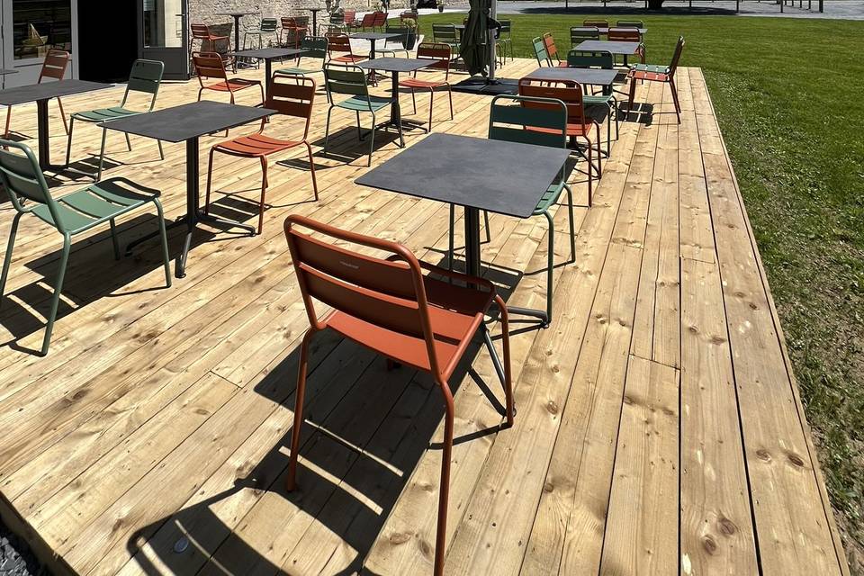 Terrasse le pressoir