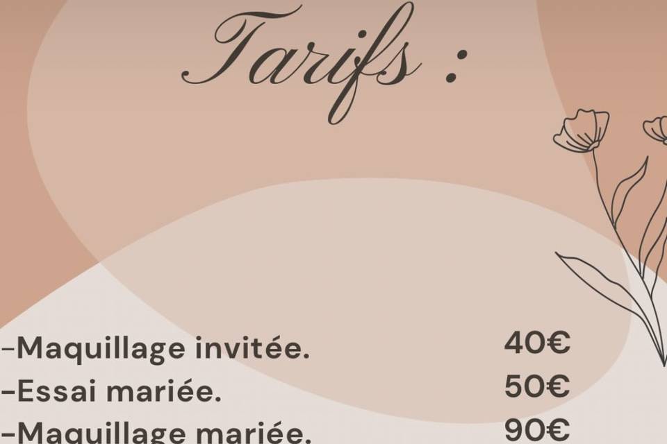 Tarifs