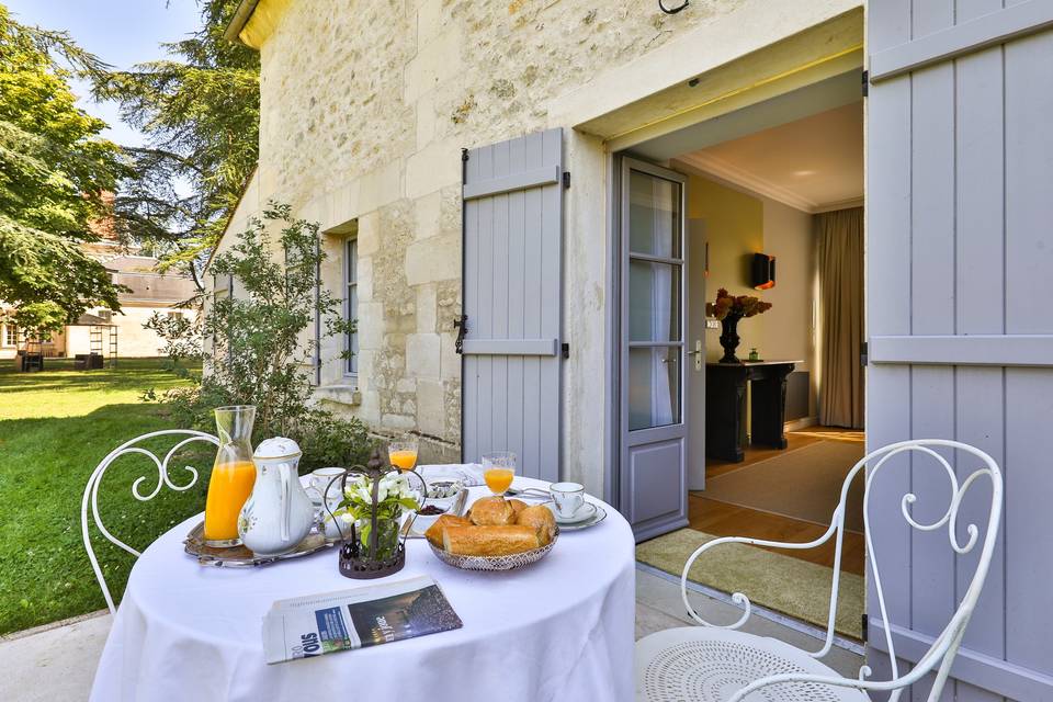Terrasse Chambre Rozières