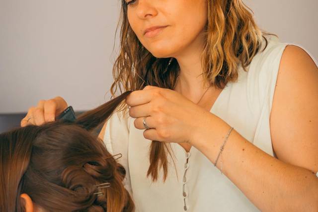 Agencement sur cheveux court