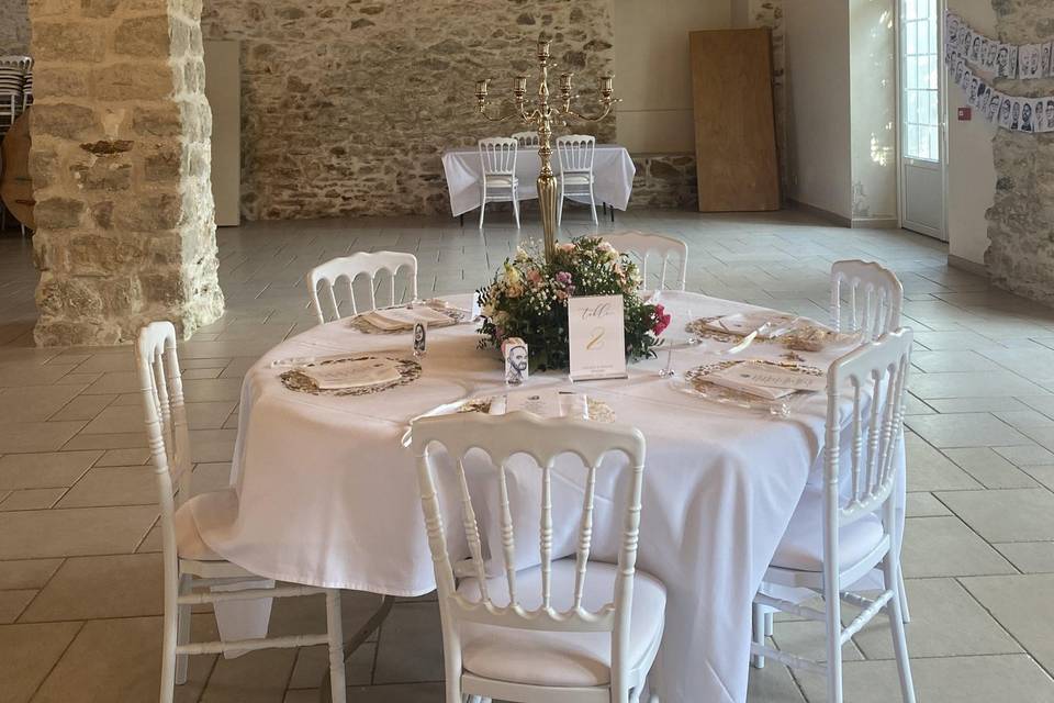 Centre de Table bas