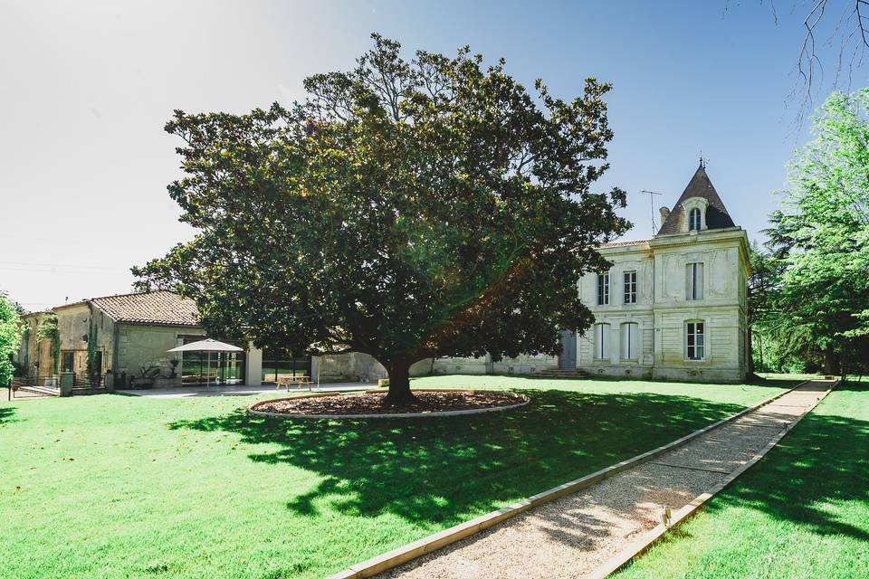 Extérieur salle