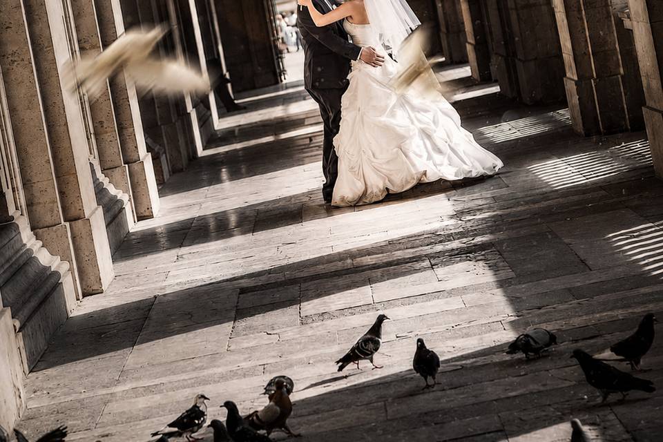 Mariage cinématique à Pari