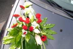 Fleurs pour la voiture