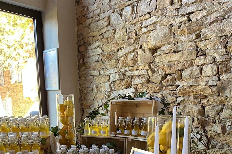Décoration table cadeaux