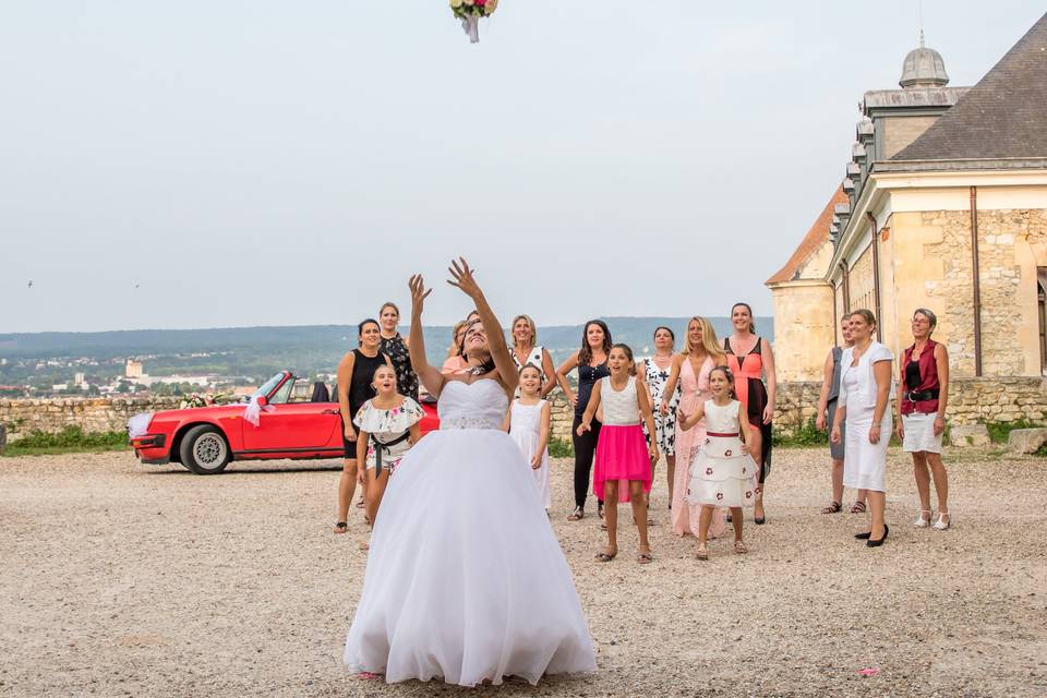 Lancer de bouquet