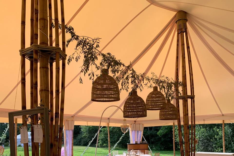 Décor chapiteau