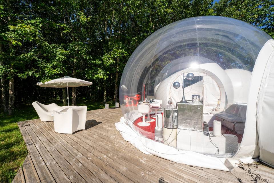 Chambre Bulle Logement insolite en bulle