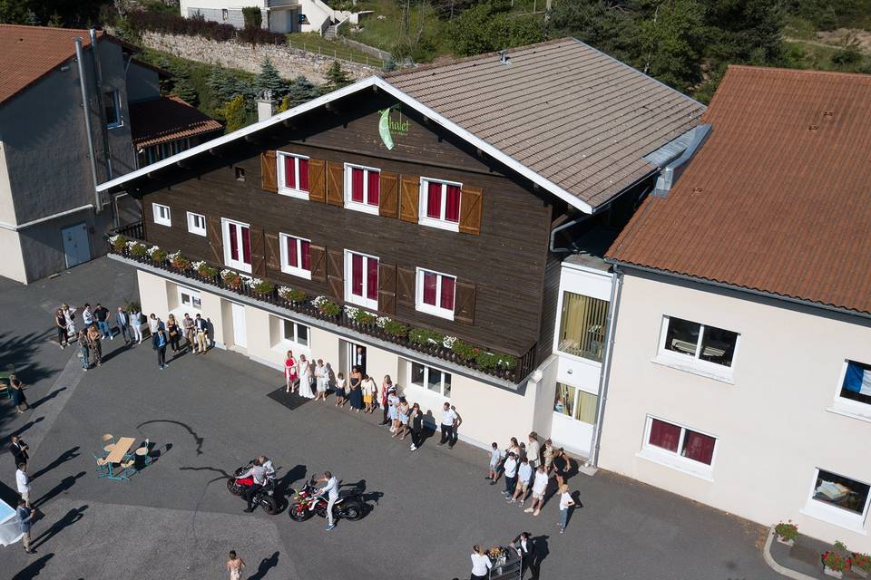 Mariage vu du ciel