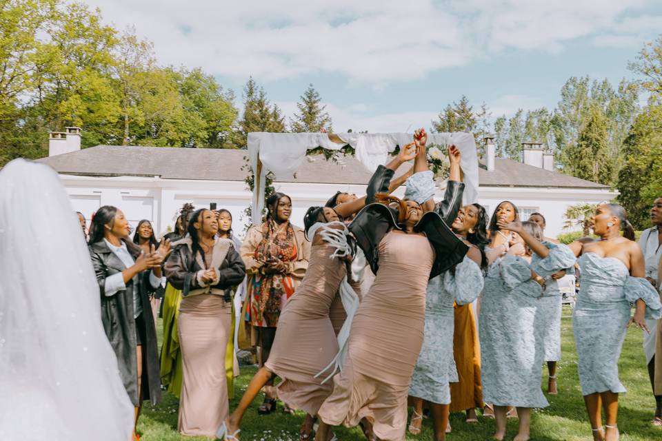 Un moment de joie et d'émotion