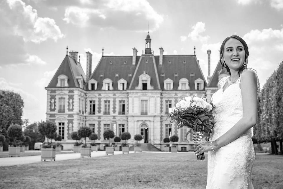 Parc de sceaux en N&B