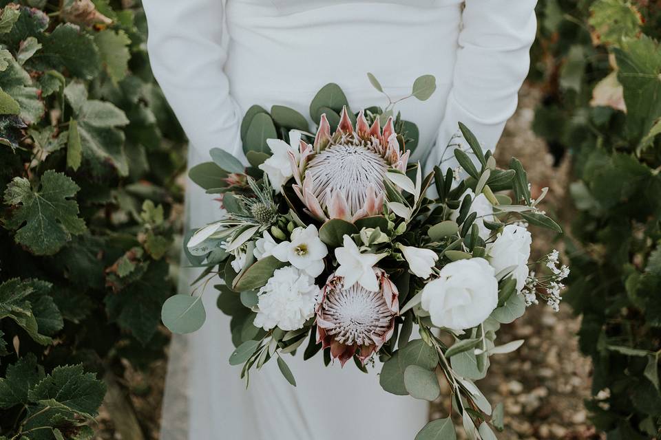 Bouquet de Proteas king